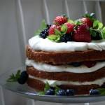 berry birthday cake