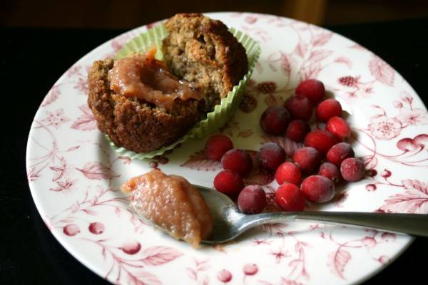 muffin and cranberry curd 2