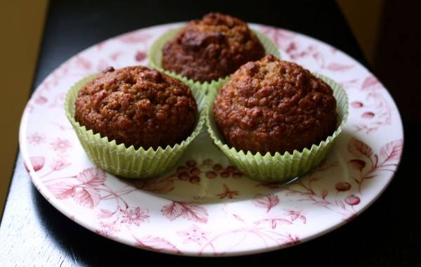 oat bran muffins 1